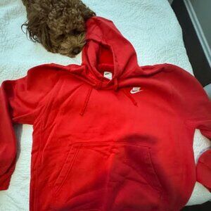 Nike Hoodie - Red